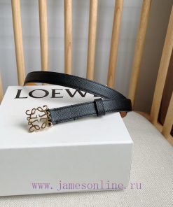 LOEWE's latest same style waist belt [Celebration] [Celebration] Plain cowhide leather belt 5evihkmd
