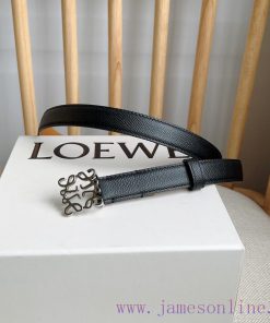 LOEWE's latest same style waist belt [Celebration] [Celebration] Plain cowhide leather belt t86vjebd