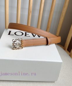 LOEWE's latest same style waist belt [Celebration] [Celebration] Plain cowhide leather belt dbwdnkfn