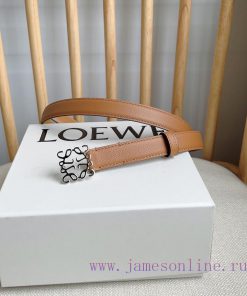 LOEWE's latest same style waist belt [Celebration] [Celebration] Plain cowhide leather belt o8xi9tzc