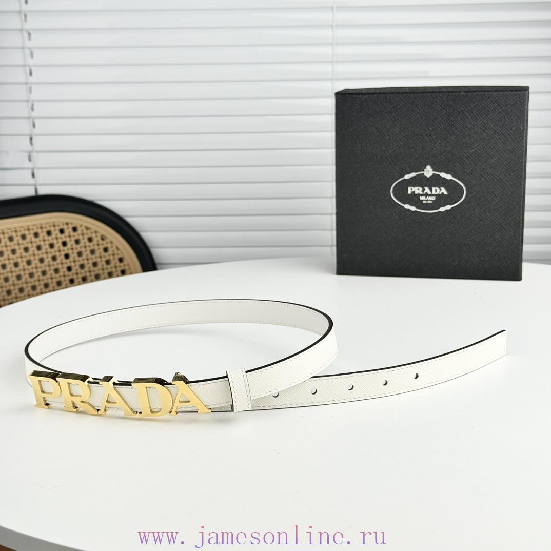 🧡 PRADA's magnificent leather belt exudes a simple yet exquisite elegance. The classic let o7fmj3et - Image 3