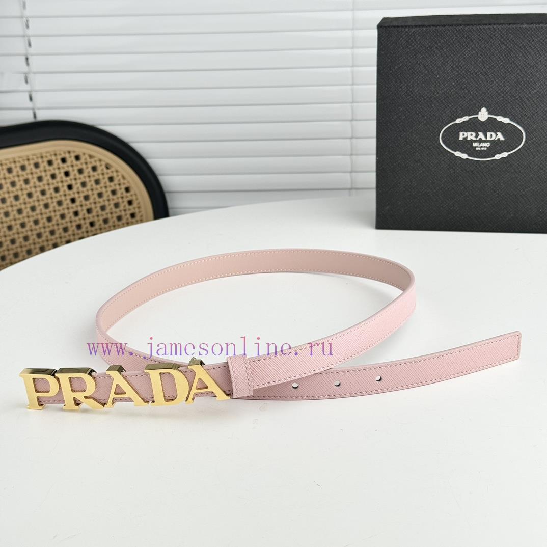 🧡 PRADA's magnificent leather belt exudes a simple yet exquisite elegance. The classic let csjy191c - Image 4
