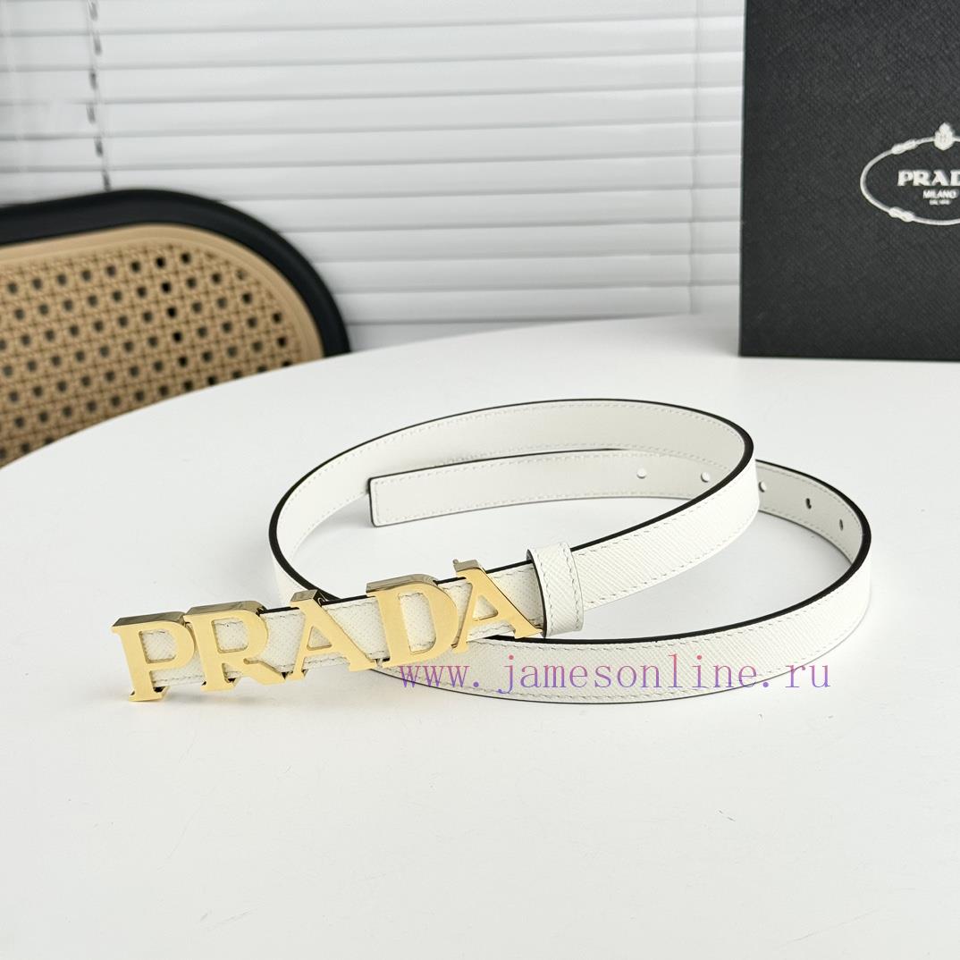🧡 PRADA's magnificent leather belt exudes a simple yet exquisite elegance. The classic let o7fmj3et - Image 4