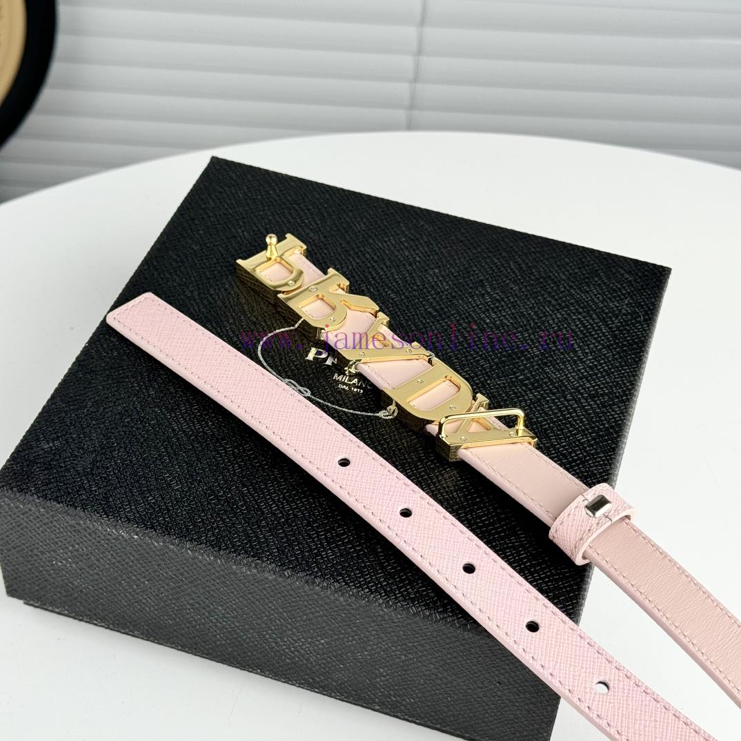 🧡 PRADA's magnificent leather belt exudes a simple yet exquisite elegance. The classic let csjy191c - Image 7