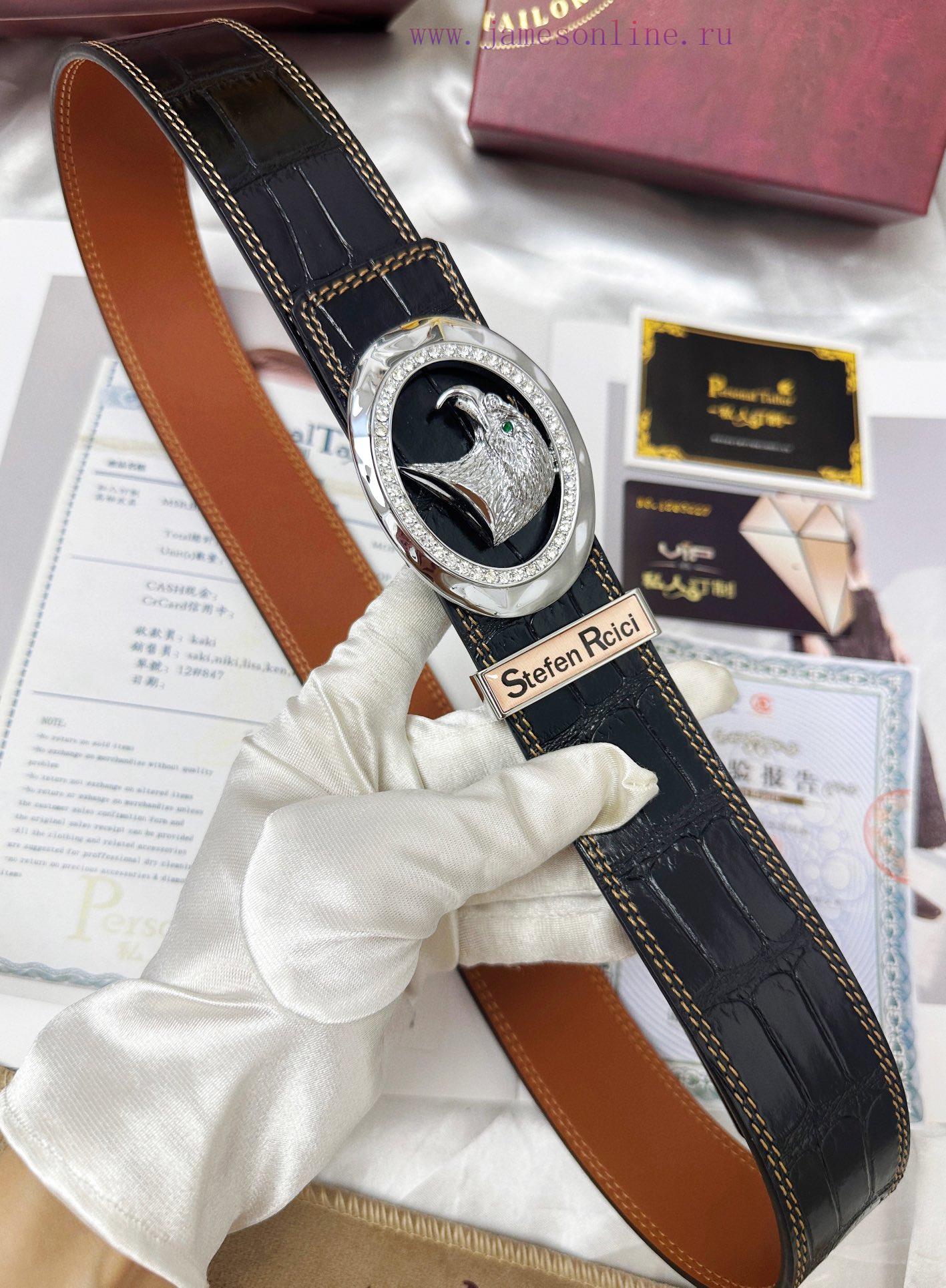 Belt Stefen Rcici Nitz ️Belt replica Private customized high-end supply versionImported orig zjb7a38v - Image 7