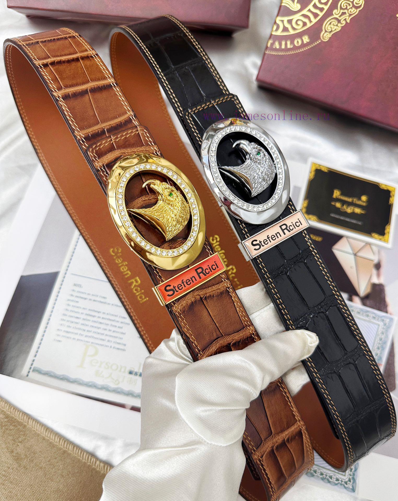 Belt Stefen Rcici Nitz ️Belt replica Private customized high-end supply versionImported orig zjb7a38v - Image 10