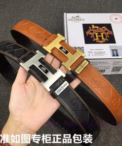 Hermes Hermes double-sided use,Grade: Imported from Italy with 100% original factory cowhide iutceu0z