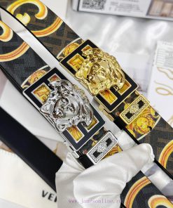 Belt Versace Versace Top Remakes-The waistband is made of 100% imported original cowhide, en j1vhpm01