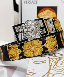 Belt Versace Versace Top Remakes-The waistband is made of 100% imported original cowhide, en i4m28m21
