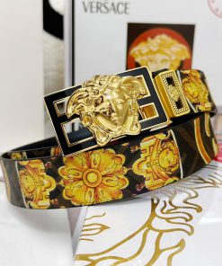 Belt Versace Versace Top Remakes-The waistband is made of 100% imported original cowhide, en yjcu2lje