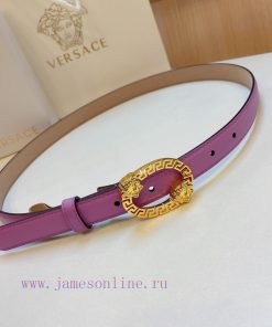 Versace Versace 2.0cm thin waistband made of original soft leather with a signature 3D buckl 2ivp6wei