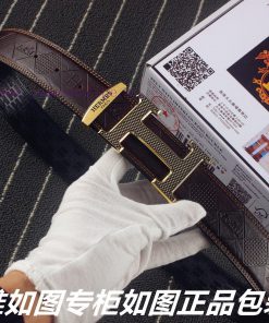 Hermes HER MES️Identify and receive a punch as a giftThe material is a 100% top layer cowhid 79keqyqs