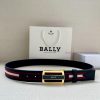 BALLY's new lychee patterned leather men's casual cloth paired with leather dual use waist b i2dq06pb
