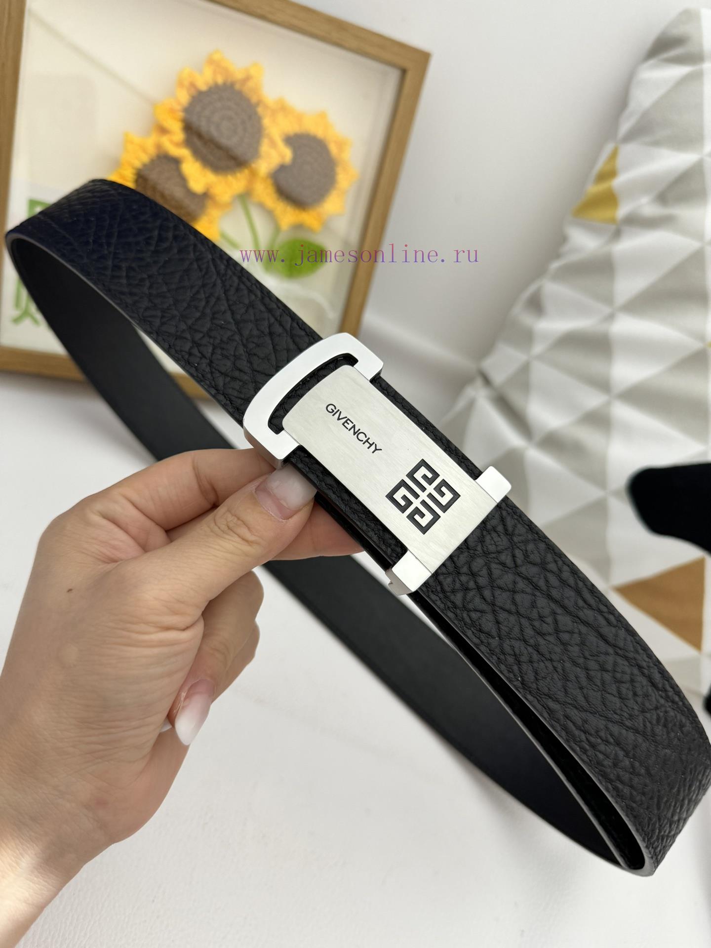 Givenchy beltMaterial: Leather Belt with 100% Head Layer. The leather belt is guaranteed to xs5zu3uj - Image 6