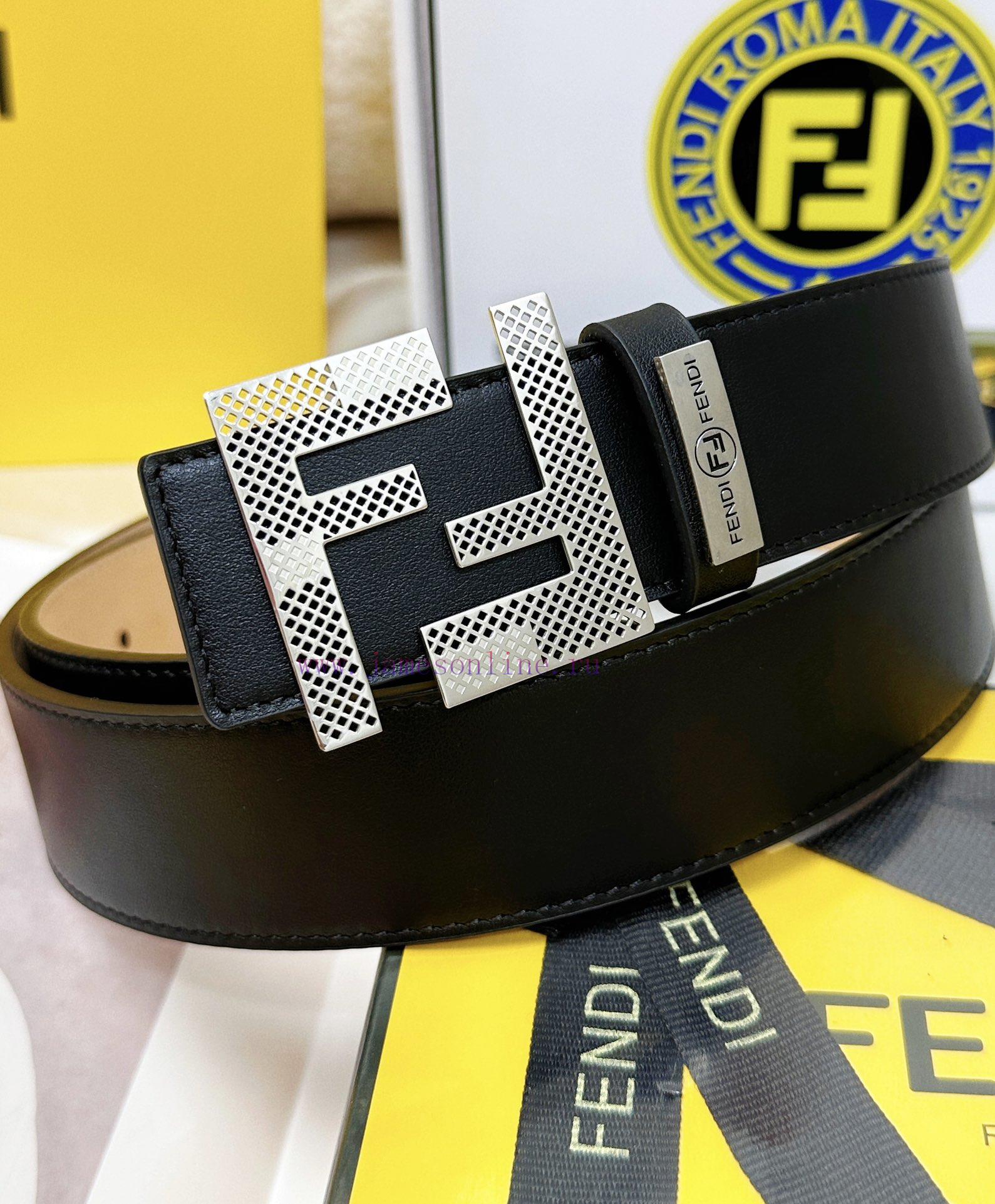 Belt FENDI Fendi ReproductionThe waistband is made of 100% imported top layer cowhide, ensur 6wruui5q - Image 4