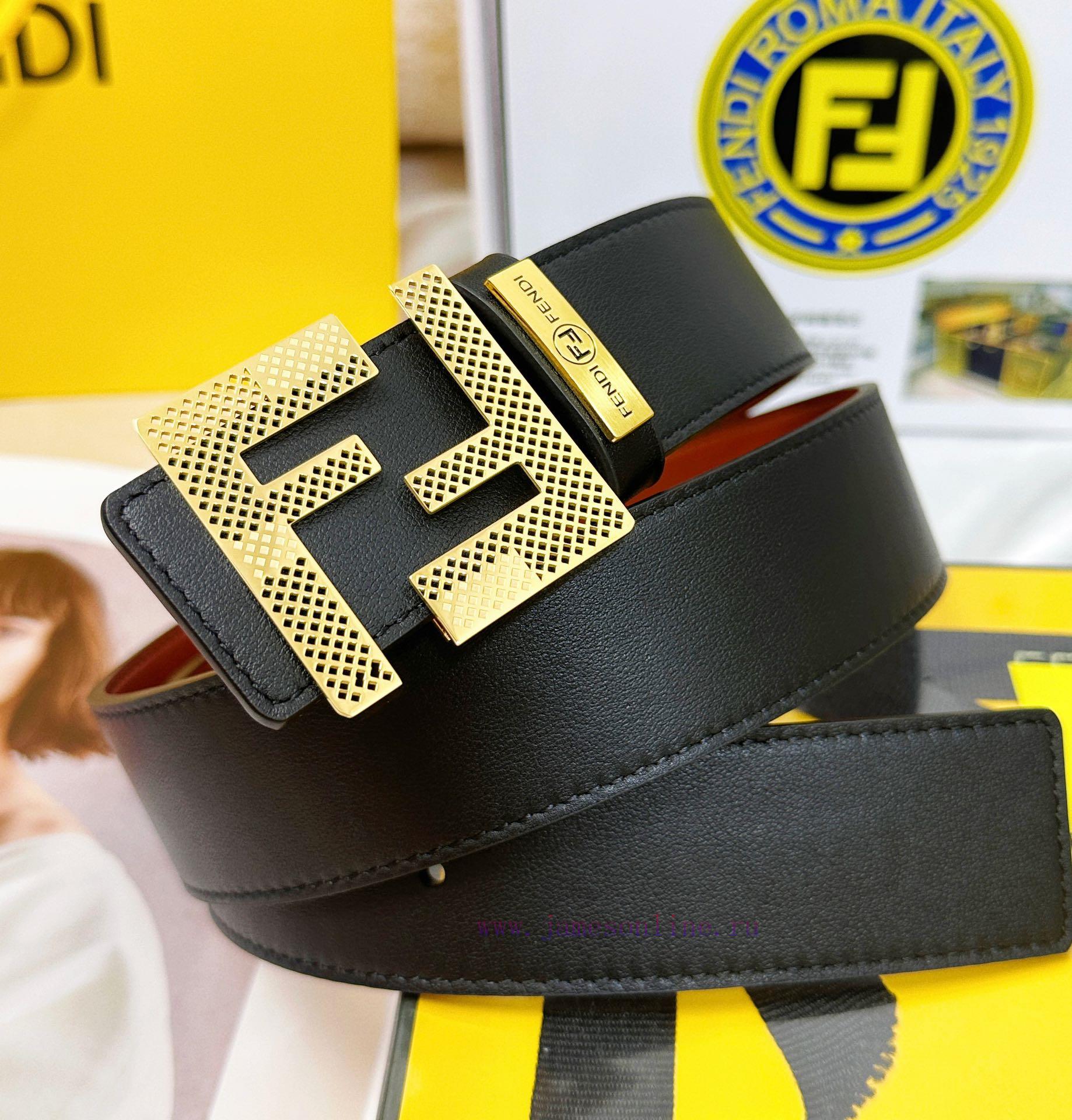 Belt FENDI Fendi ReproductionThe waistband is made of 100% imported top layer cowhide, ensur 6wruui5q - Image 5