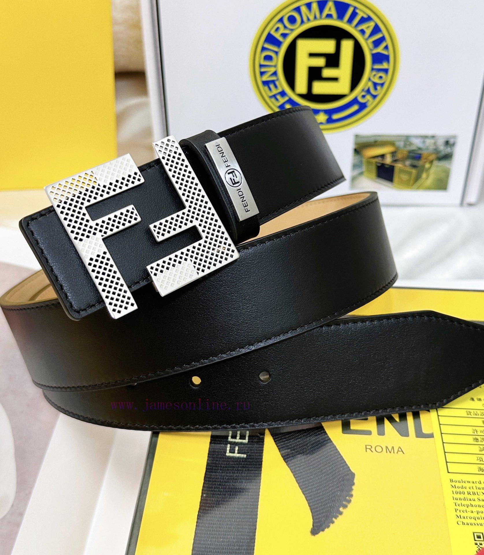 Belt FENDI Fendi ReproductionThe waistband is made of 100% imported top layer cowhide, ensur 6wruui5q - Image 6