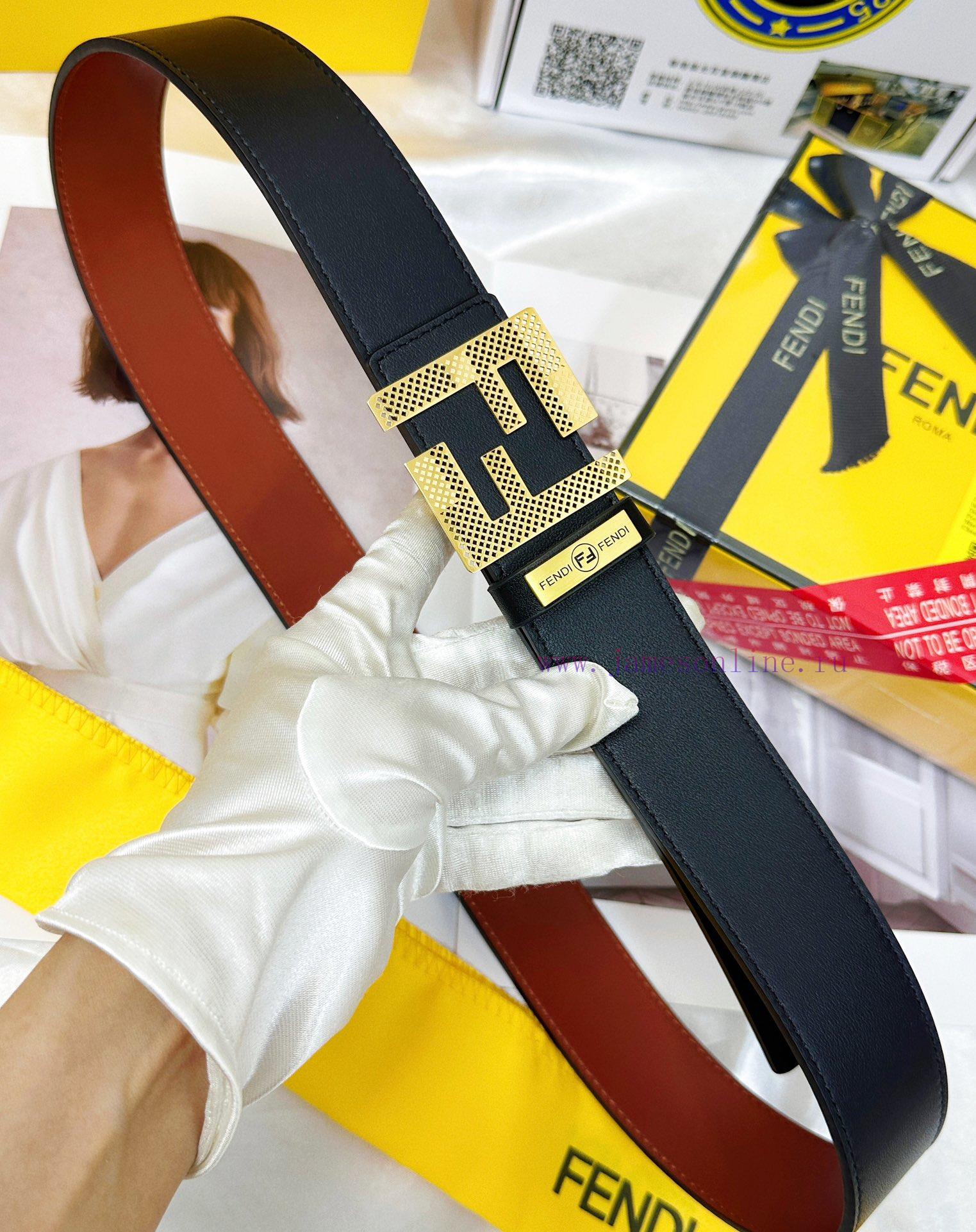 Belt FENDI Fendi ReproductionThe waistband is made of 100% imported top layer cowhide, ensur 6wruui5q - Image 9