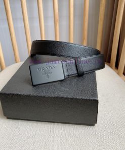 PRADA [Celebrate] [Celebrate] [Celebrate] This belt is made of Saffiano leather and features t4rcvh9t