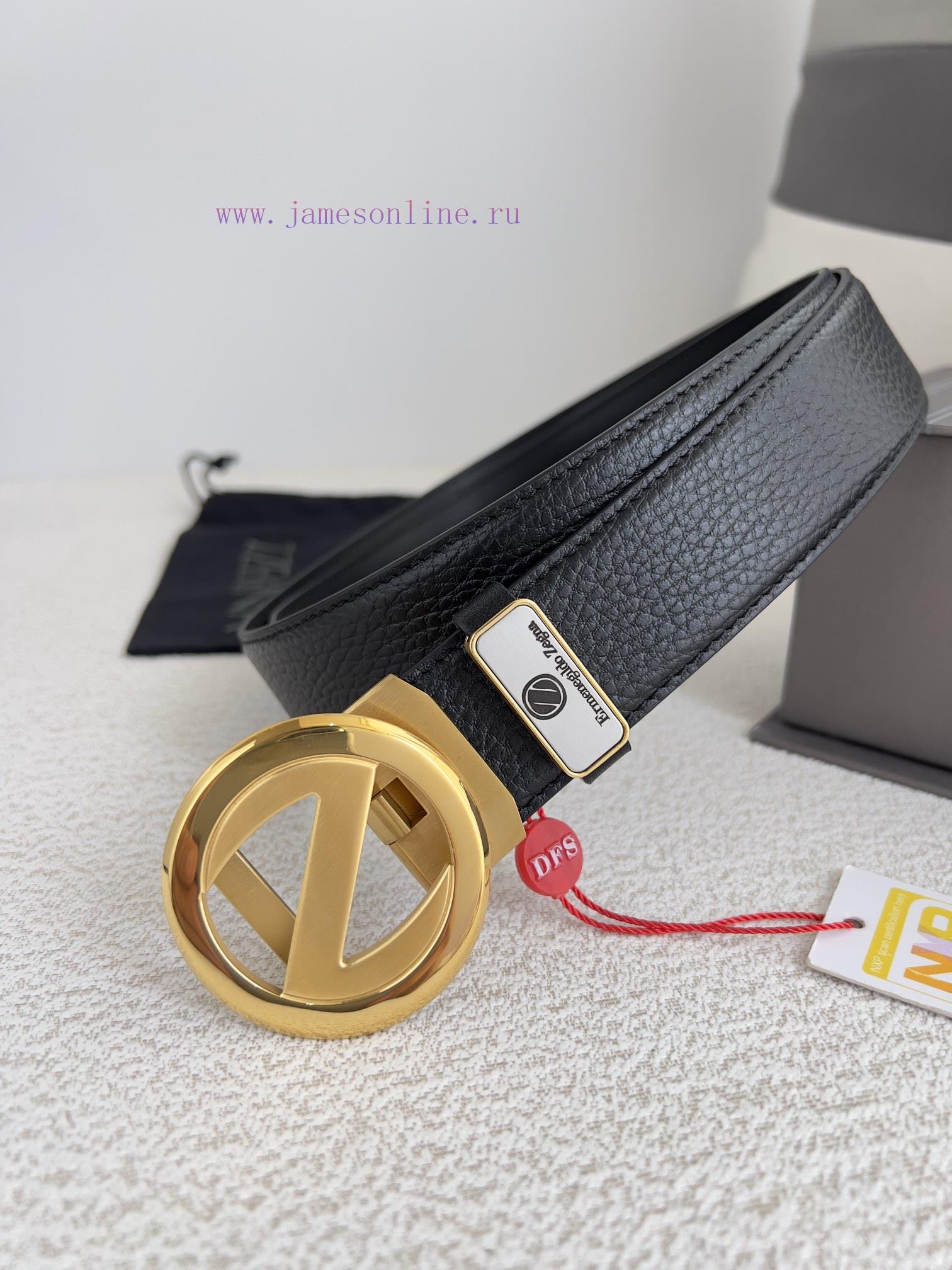 Jenny Ermenegido Zelma. Belt Automatic BeltPure steel material automatic buckle, top layer c 1u6oz2x2