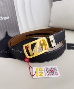 Jenny Ermenegido Zelma. Belt Automatic BeltPure steel material automatic buckle, top layer c pk09gkxt