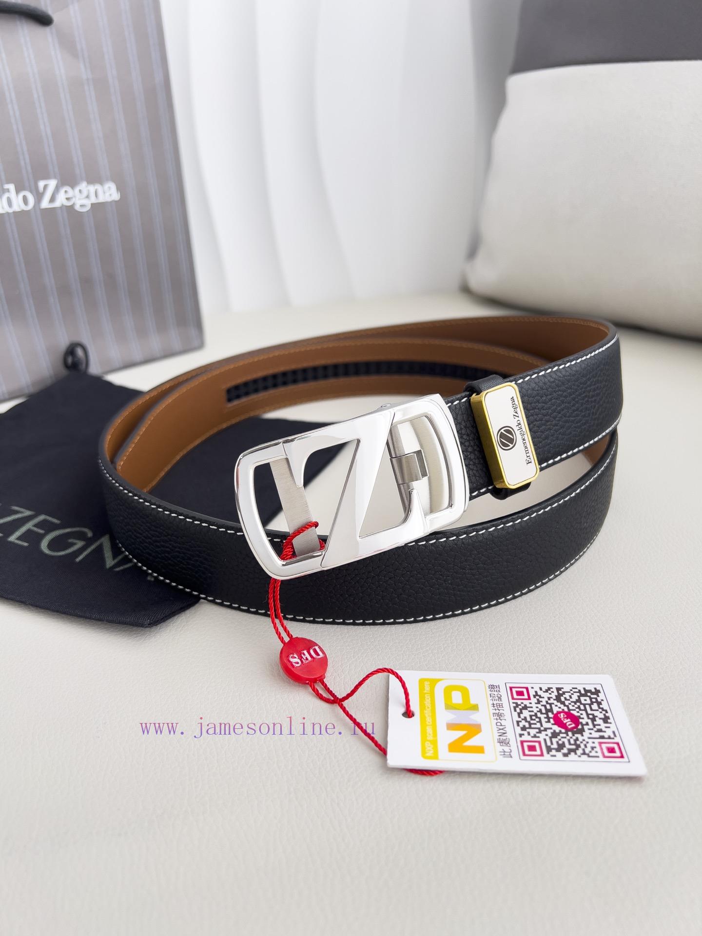 Jenny Ermenegido Zelma. Belt Automatic BeltPure steel material automatic buckle, top layer c sdjlqghd