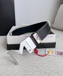 Montblanc Montblanc ️ Belt and beltBuckle, new original classic boutique two-color buckle, p 39d5u0to