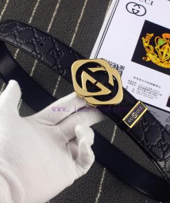 GucciIdentify and receive a punch as a giftMaterial: 100% head layer cowhide belt, 24k pure 4ekuc9hh