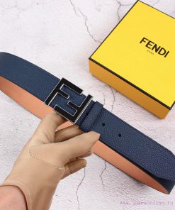 FENDI men's fashion casual belt with a width of 40mm, original lychee pattern surface and to g3fgk0dj