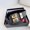 Givenchy GIVENCHY Belt ️ BeltHanging buckle, pure steel material buckle head, double-sided c cab3kpua