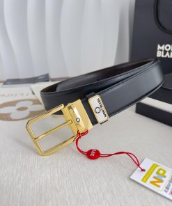 Montblanc Montblanc ️ Belt and beltNeedle buckle, new original classic boutique needle buckl ovyda6t8