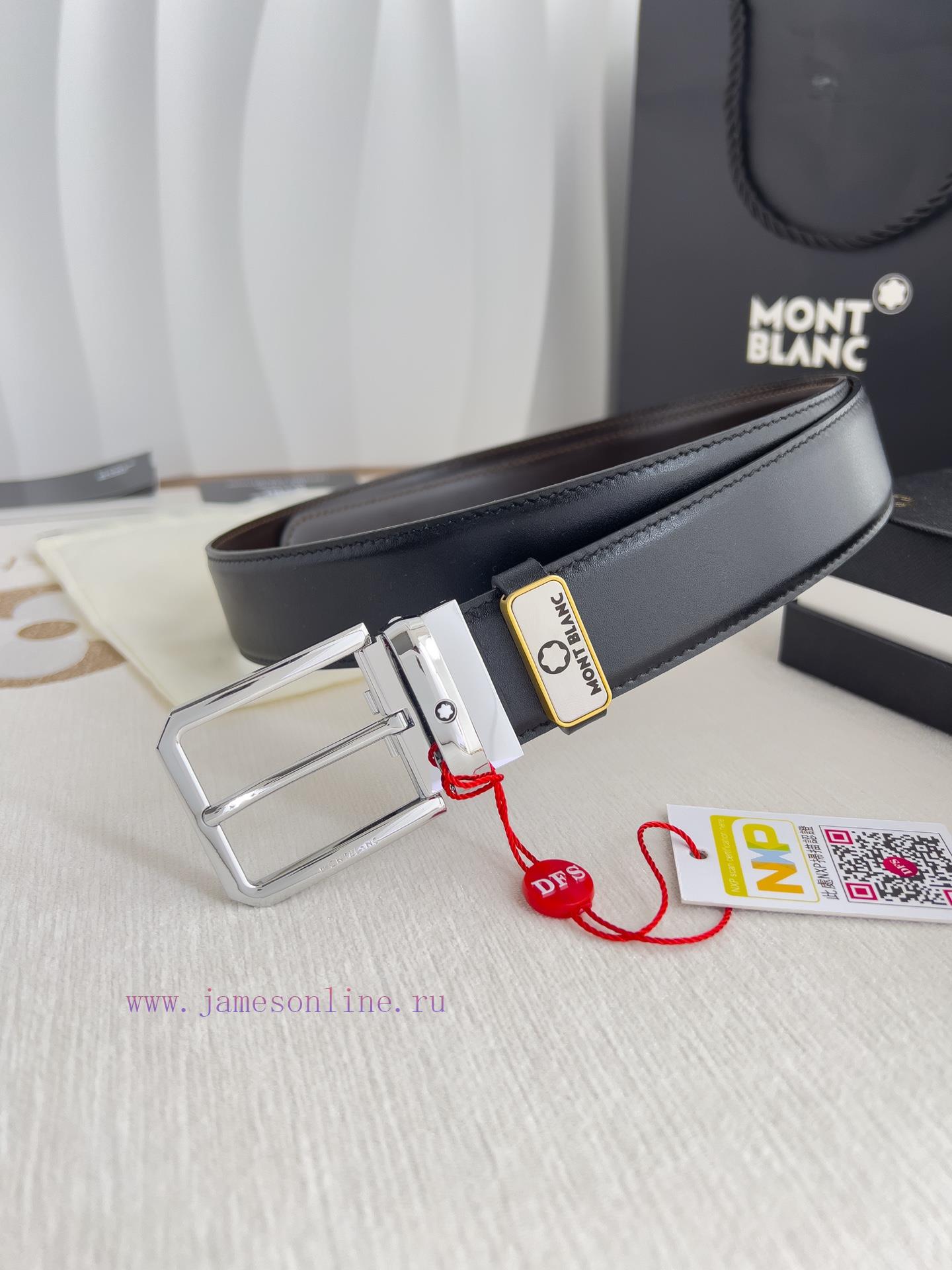 Montblanc Montblanc ️ Belt and beltNeedle buckle, new original classic boutique needle buckl y393hyi8