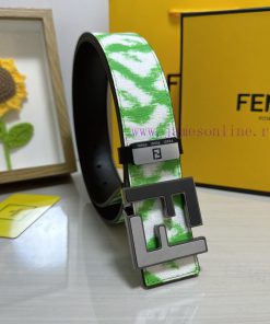 Fendi FENDIMaterial: Leather Belt with 100% Head Layer. The leather belt is guaranteed to be hf3zg9f6