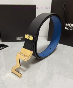 MontblancMaterial: Leather Belt with 100% Head Layer. The leather belt is guaranteed to be g kqr67m51
