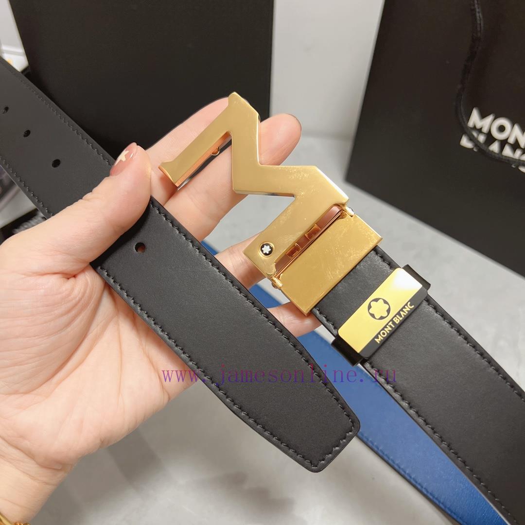 MontblancMaterial: Leather Belt with 100% Head Layer. The leather belt is guaranteed to be g kqr67m51 - Image 7