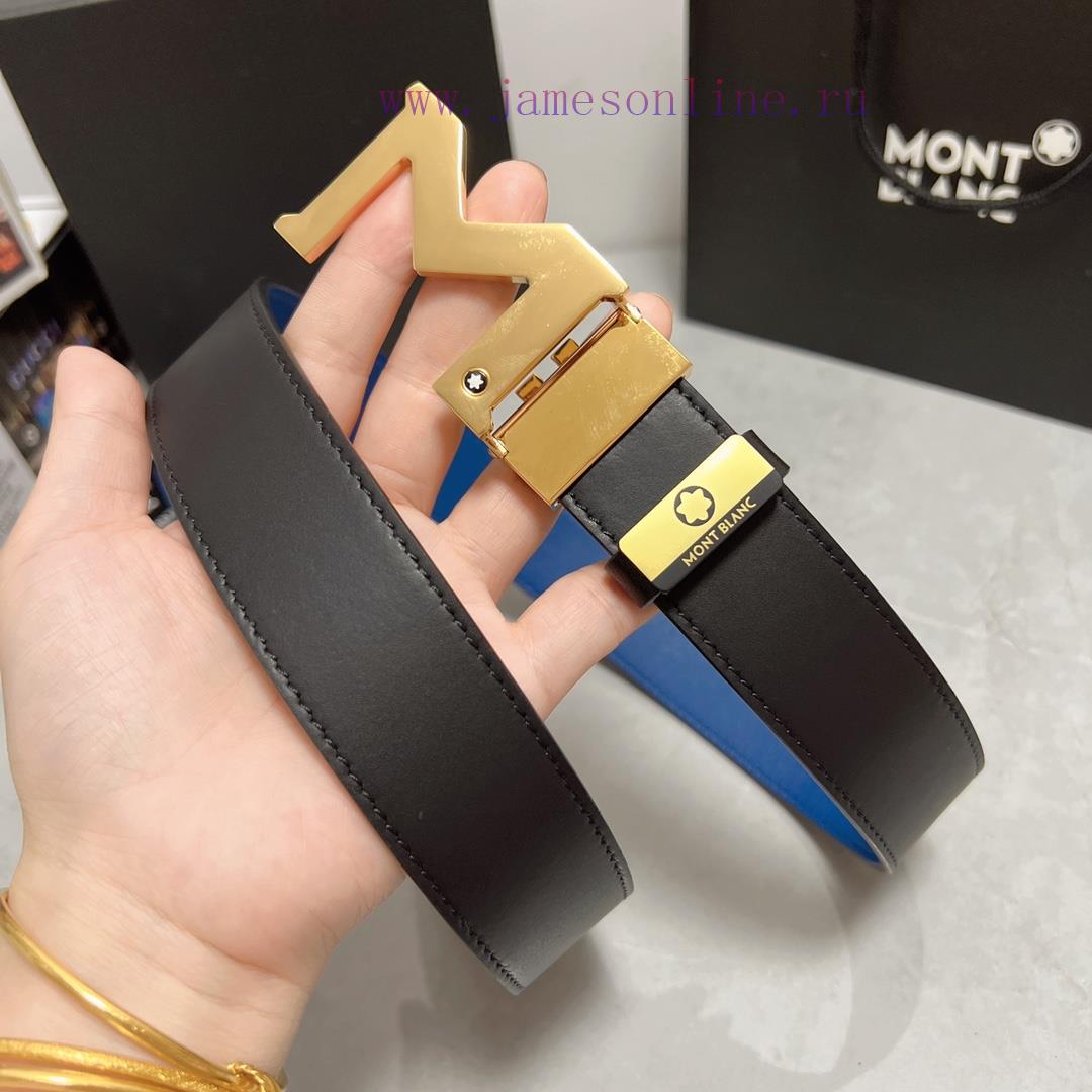 MontblancMaterial: Leather Belt with 100% Head Layer. The leather belt is guaranteed to be g kqr67m51 - Image 8