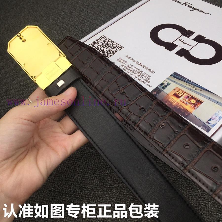 Ferragamo crocodile patternGrade: Italian imported 100% top layer cowhide, Ferragamo, world- hlin6wac - Image 8