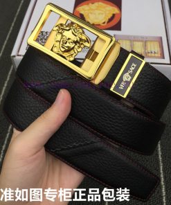 Versace VERSACE ️ Automatic deductionGrade: Italian imported 100% top layer cowhide, Versace gjq4ea0f