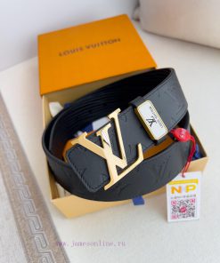LV... Louis Vuitton Belt and BeltsBuckle, classic pure steel material buckle, top layer cowh liwnm59z