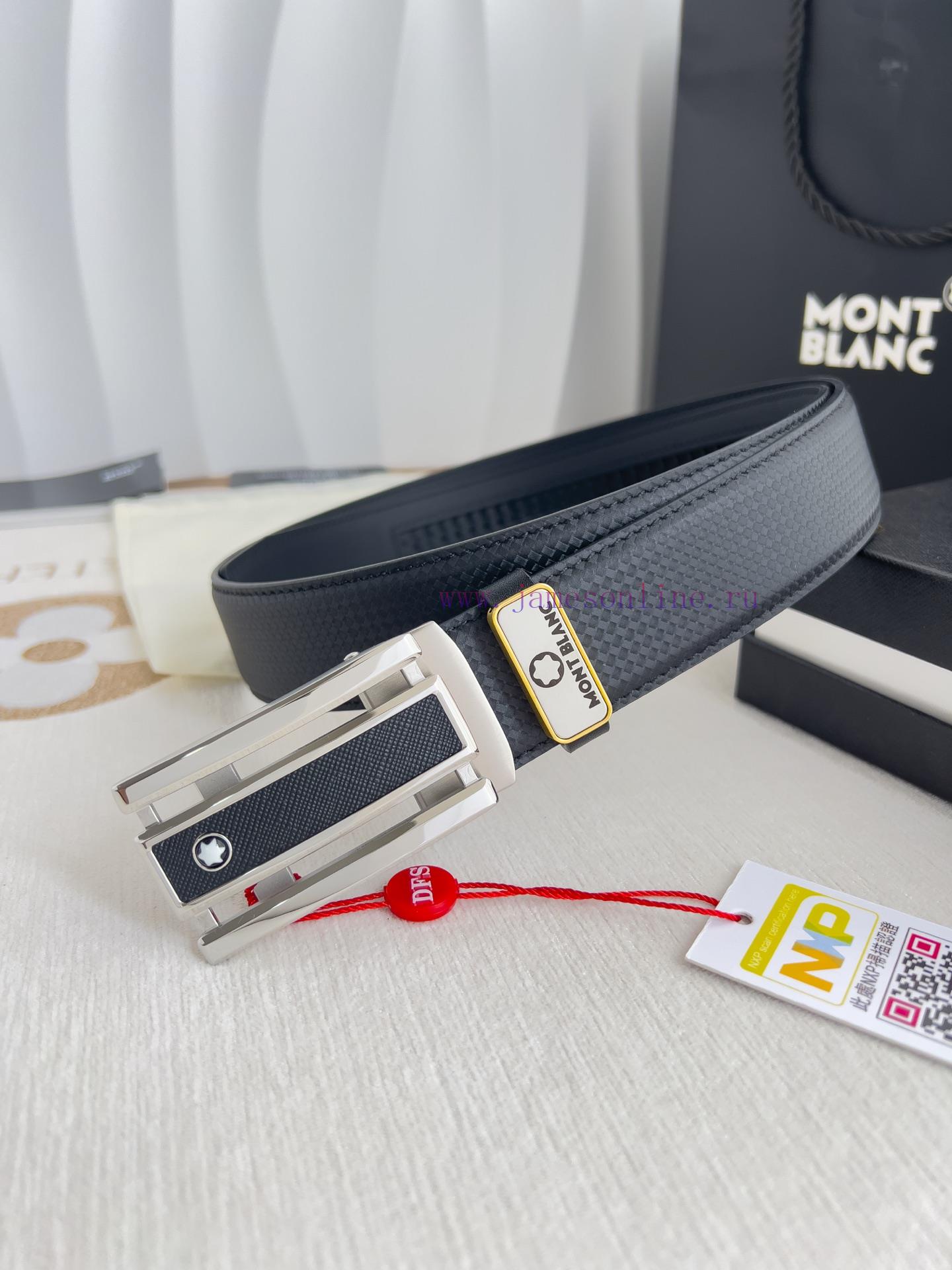 Montblanc Montblanc Belt Automatic BeltAutomatic belt, original new pure steel material auto 87s5sn9x - Image 3