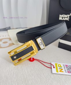 Montblanc Montblanc Belt Automatic BeltAutomatic belt, original new pure steel material auto vna8i4a3