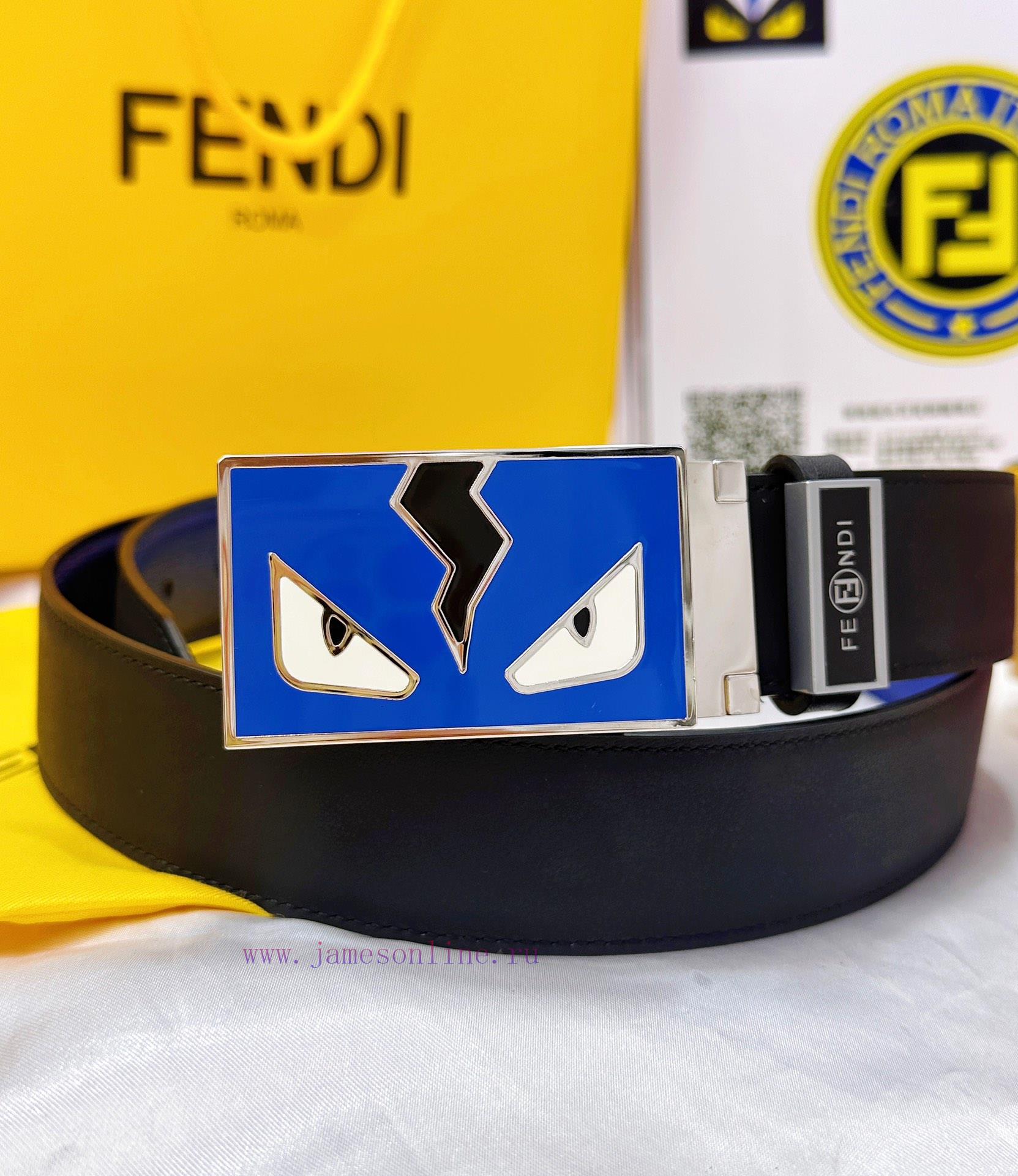 Belt FENDI Fendi ReproductionThe waistband is made of 100% imported top layer cowhide, ensur anr74om7 - Image 5