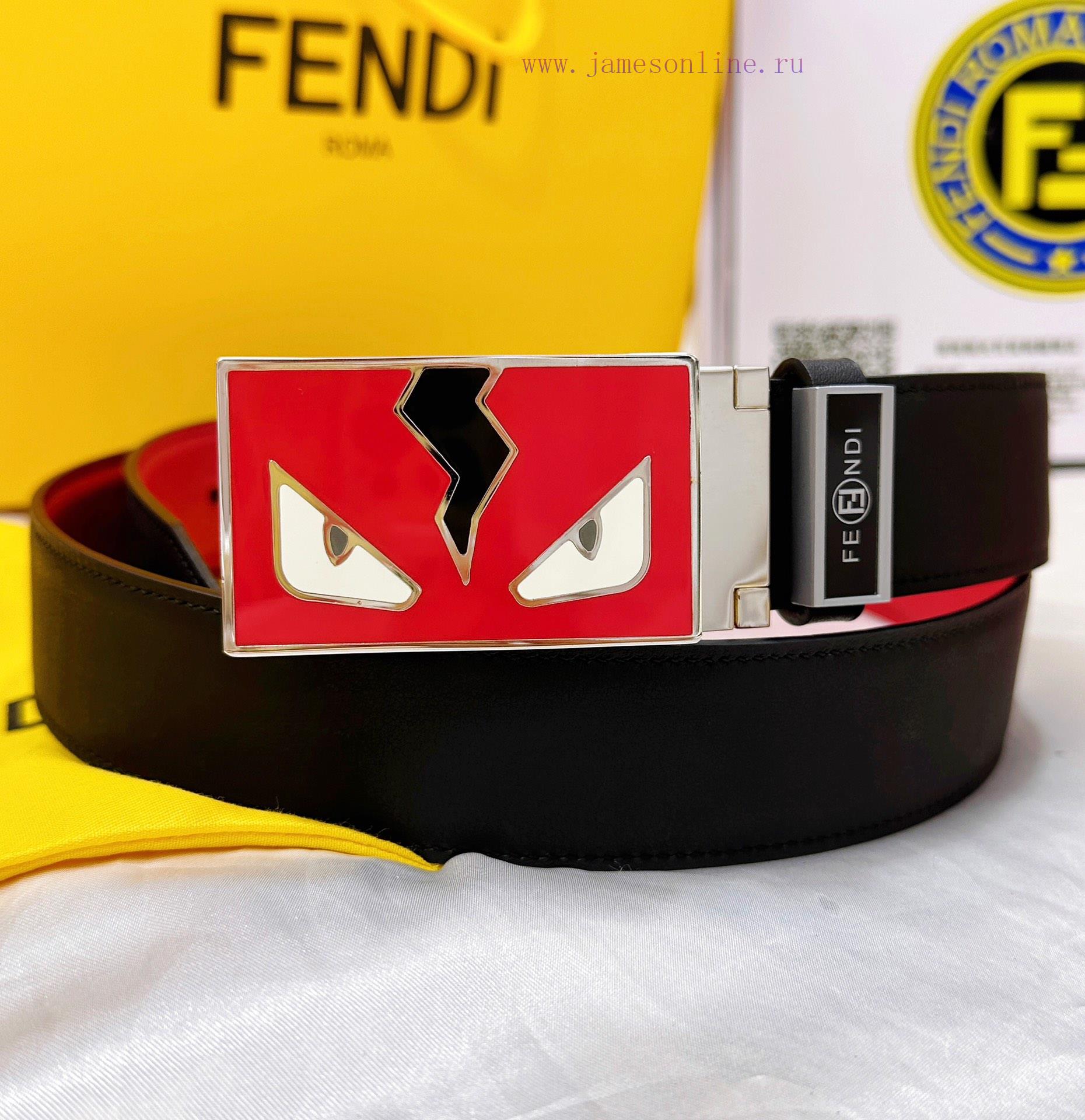 Belt FENDI Fendi ReproductionThe waistband is made of 100% imported top layer cowhide, ensur 5lnlsl05 - Image 5