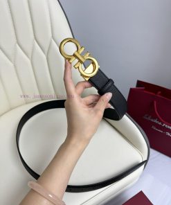 Ferragamo. FerragamoFull width 3.5cm high-end customized men's belt double-sided imported co v2by1y96