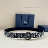 Dior's 3.5cm wide gold trimmed brass waistband buckle is a new addition to the spring collec 57pecnam