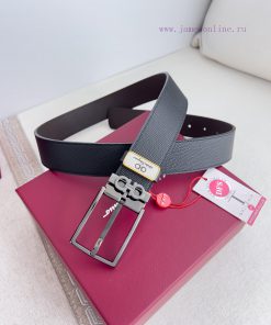 Ferragamo Ferrgamo ️ Belt and beltNeedle buckle, classic needle buckle made of pure copper m s94m578q