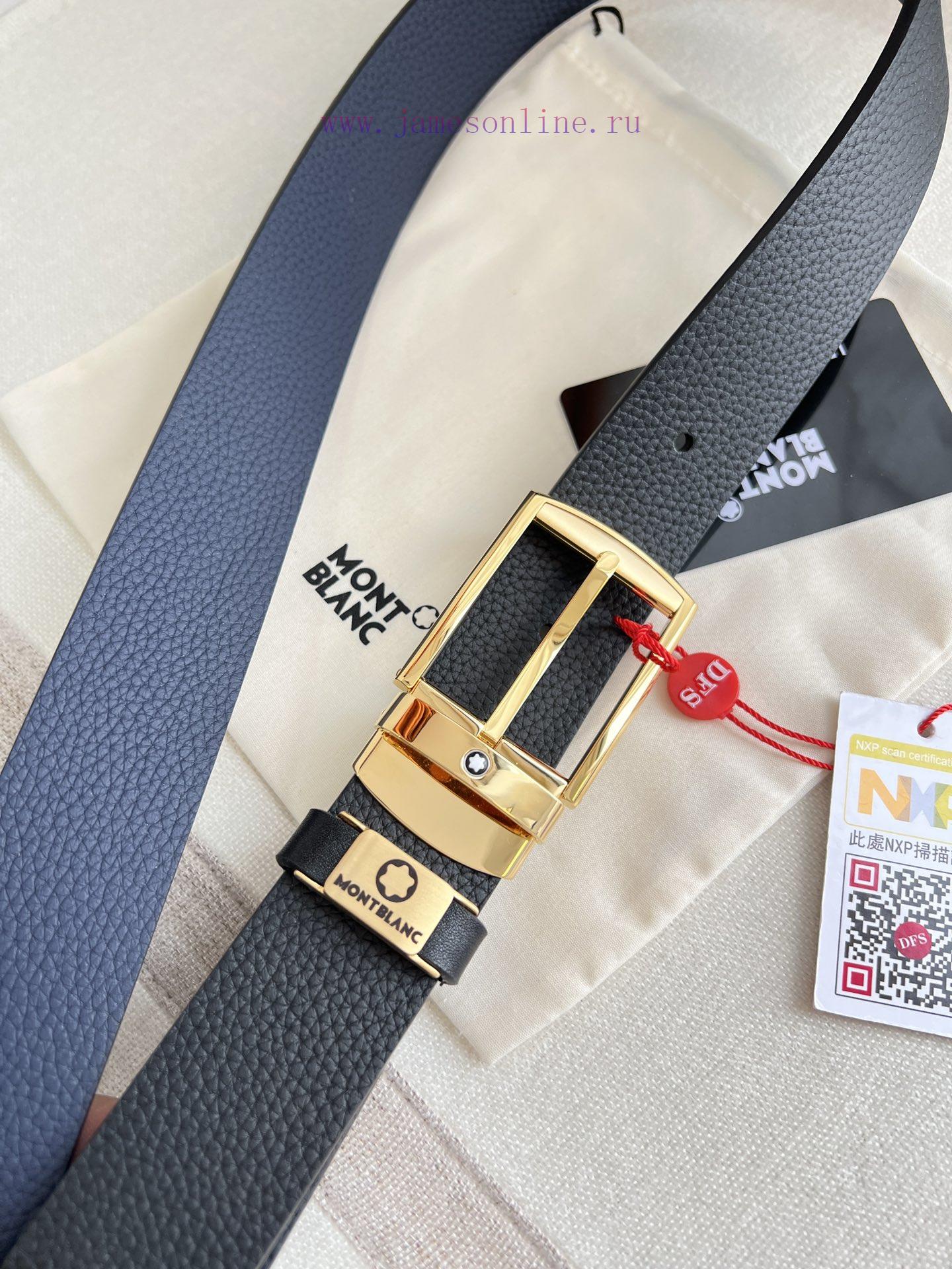 Montblanc Montblanc ️ Belt and beltNeedle buckle, new original classic boutique needle buckl mvq8uf3x - Image 5