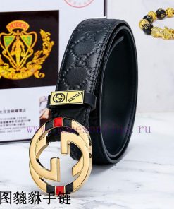Belt Gucci Gucci️The waist belt is made of 100% cowhide, ensuring that the genuine leather i 3w8346o4