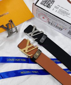 Belt LV Louis Vuitton's top tier replicaThe waistband is made of 100% cowhide, ensuring genu 3z2thd4g