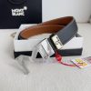 Montblanc Montblanc ️ Belt and beltBuckle, new original classic boutique two-color buckle, p qb77tk1g
